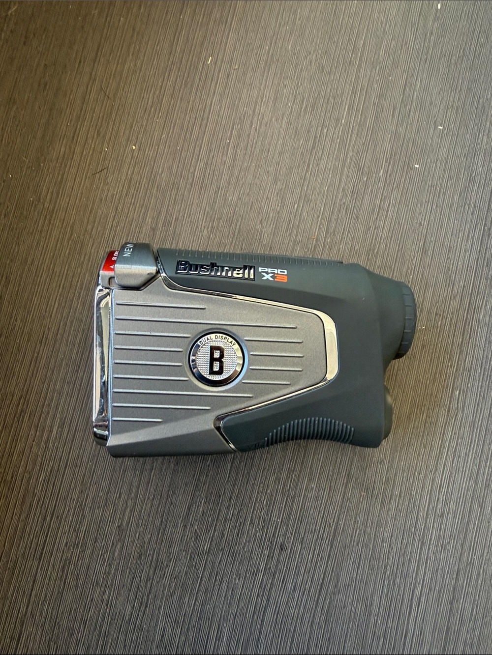 Bushnell Pro X3 Golf Slope Laser Scopepin Seeker Rangefinder Black/Silver